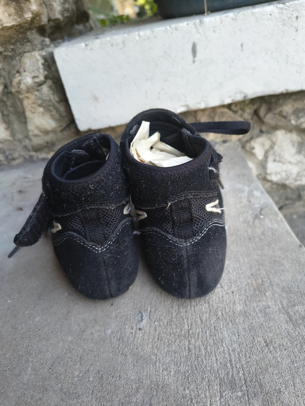 Nike Kids Black High-Top Sneakers